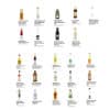 Calendrier de l'avent Spiritueux Alcool 2024 pour adulte whisky, liqueur rhum Whisky, rhum, gin, vodka, apéritifs, digestifs
