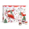 coffret gourmand Calendrier de l'avent Bonne Maman 2024 avec des confitures, gateaux et infusions