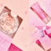 Calendrier de l'Avent Essence 2024 coffret Beauté ferme contenant cosmétiques visage et corps, maquillage et accessoires makeup