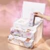 coffret beauté couleur marbre Calendrier de l'avent glossybox 2024 avec 27 produits beauté visage corps cheveux multimarque
