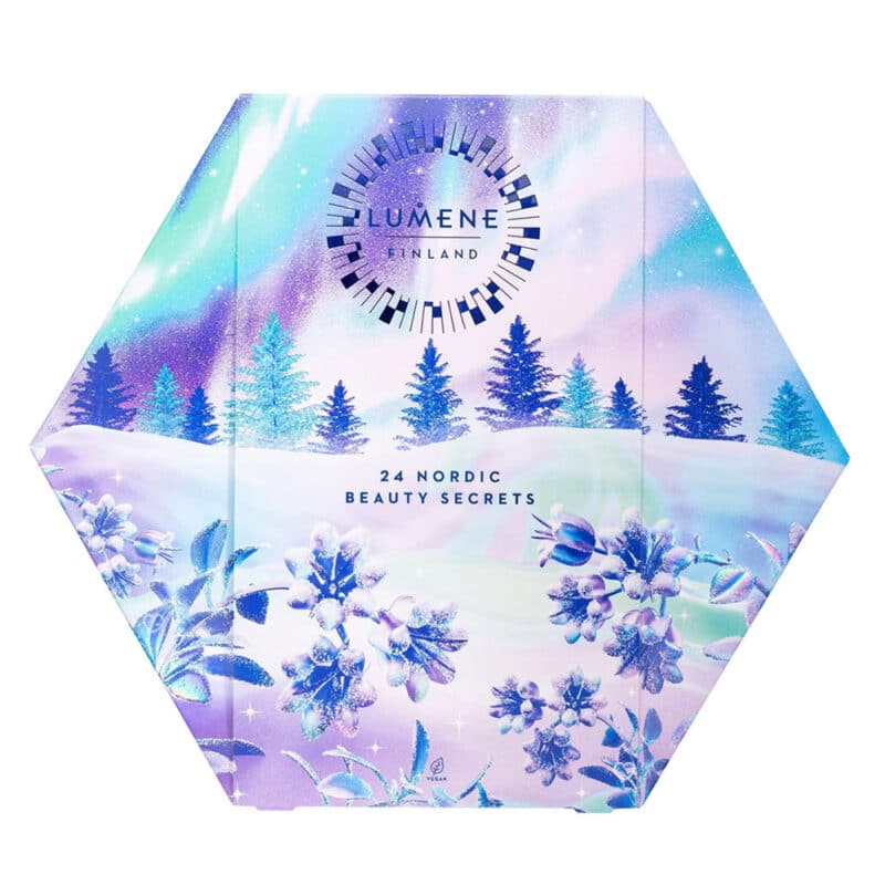 coffret beauté calendrier de l'avent lumene 2024 24 produits cosmétiques soins visage et maquillage