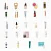 coffret beauté rouge calendrier de l'avent Marie Claire 2024 contenant 24 produits beauté; soins visage, maquillage, bijou