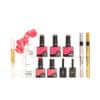coffret beauté violet calendrier de l'avent Mylee 2024 contenant des vernis à ongles et des accessoires de manucure
