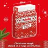 coffret gourmand forme pot de nutella décor pull de noel calendrier de l'avent nutella 2024 remplit de friandises chocolat