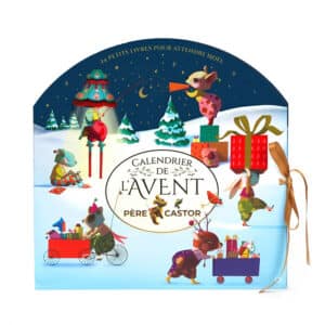 Calendrier de l'avent père castor 2024 contenu 24 livres de 16 pages pour enfants fille et garcon
