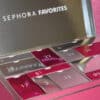 Coffret beauté ouvert, Calendrier de l'Avent Sephora 2024 favorites avec 40 produits multimarque cosmetique visage, corps et cheveux