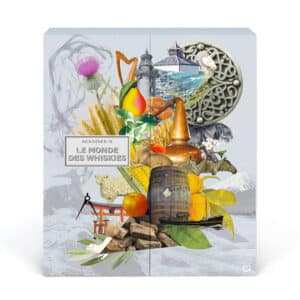 coffret dégustation whisky calendrier de l'avent La maison du whisky 2024 contenant 24 whiskies du monde : ecosse, asie, france..