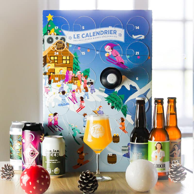 Calendrier de l'Avent Bière Find a bottle 2024 bières artisanales IPA