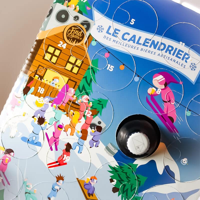 Calendrier de l'Avent Bière Find a bottle 2024 bières artisanales IPA