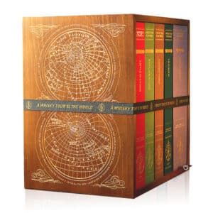 Coffret bois Calendrier de l'Avent whisky 2024 A Whisky Tour of the World
