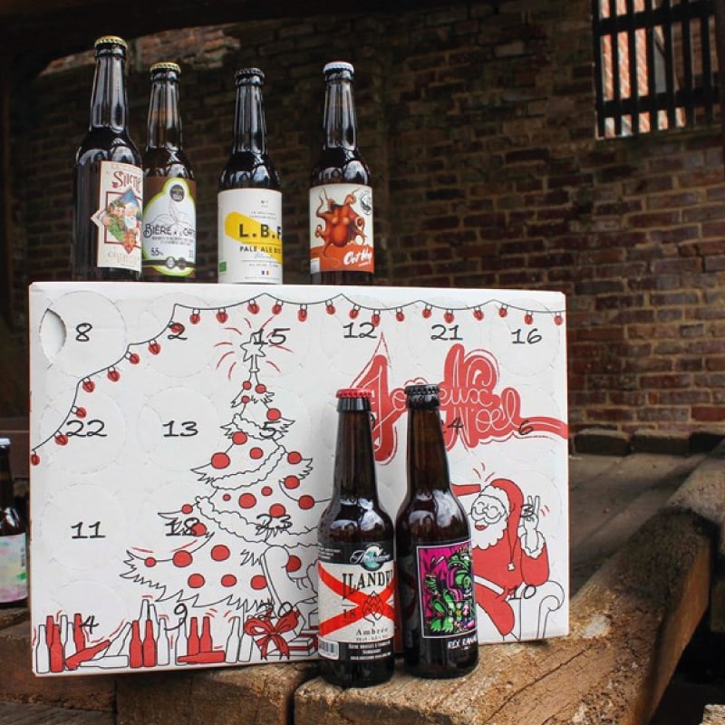 coffrets biere francaise artisanale calendrier de l'avent bières de France 2024