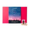 coffret chocolat illustré calendrier de l'avent fauchon 2024 douceurs chocolatées calissons, carré chocolat