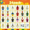 coffret jouet enfants calendrier de l'avent figurines lego 2023 avec 24 personnages et accessoires Lego