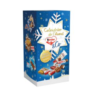 edition speciale 2023 calendrier de l'avent kinder & co avec chocolat ferrero et kinder bueno country