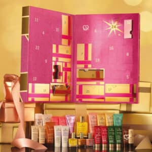 contenu complet du Calendrier de l'Avent Nuxe 2024 avec 24 produits beauté soins visage corps et mains