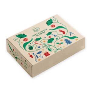 coffret jardinage Calendrier de l'Avent permacool 2024 graines jardin fleurs graines graines bio; outils; accessoires..