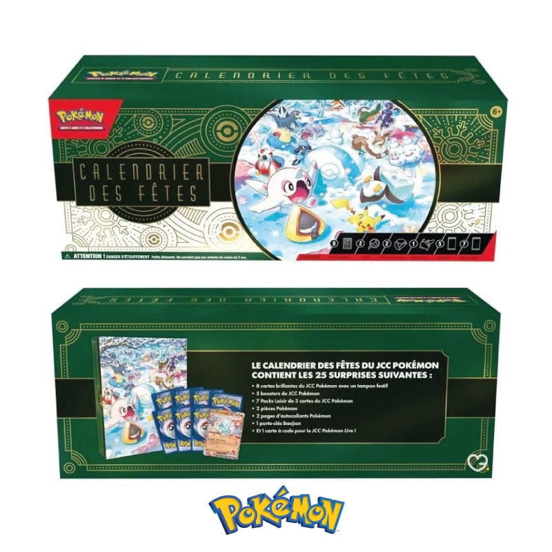 Calendrier de l'Avent Pokemon TCG 2024