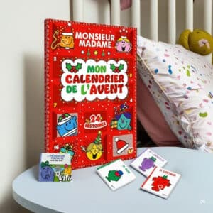 calendrier de l'avent monsieur madame 2024 livres enfants histoires