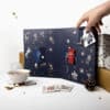 calendrier de l'avent thé le beau thé 2024 contenant 24 sachets et recettes de thés