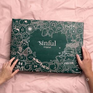 Calendrier de l'Avent Sinful 2024 en version original comprenant 24 surprises érotique : accessoires coquins et sexy pour adulte homme et femme