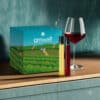 calendrier de l'avent vin bio 2024 find a bottle avec 12 vins francais, rouge et blanc