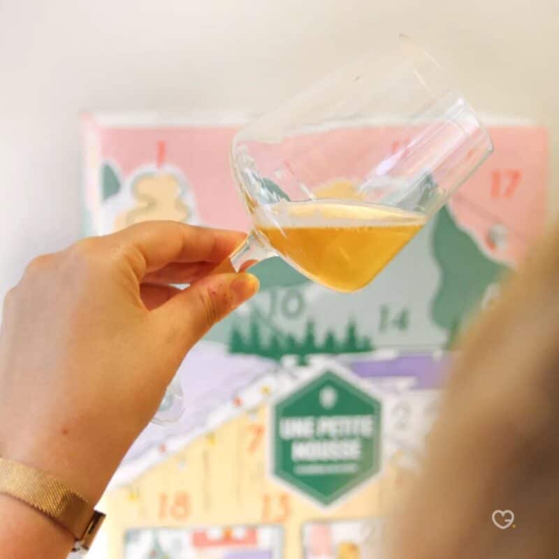 coffret biere adulte calendrier de l'avent une petite mousse 2024