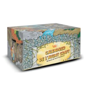 coffret illustré calendrier de l'avent bieres vandb 2023 avec 24 bières craft
