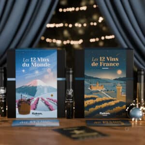 contenu coffrets viticole calendrier de l'avent Flakon 2024 vins france et monde