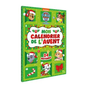 calendrier de l'avent pat patrouille 2024 avec 24 livres histoires paw patrol à raconter aux enfants filles et garcons
