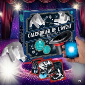 calendrier de l'avent magie 2024 clementoni jouet pour enfant tours de magicien