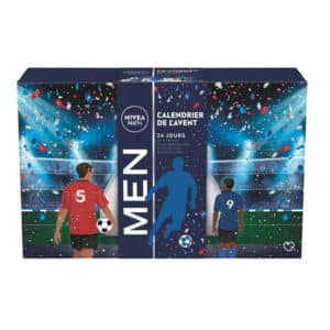 Calendrier de l'avent Nivea Men 2024 beauté homme avec produits peau visage corps et accessoires barbe soins