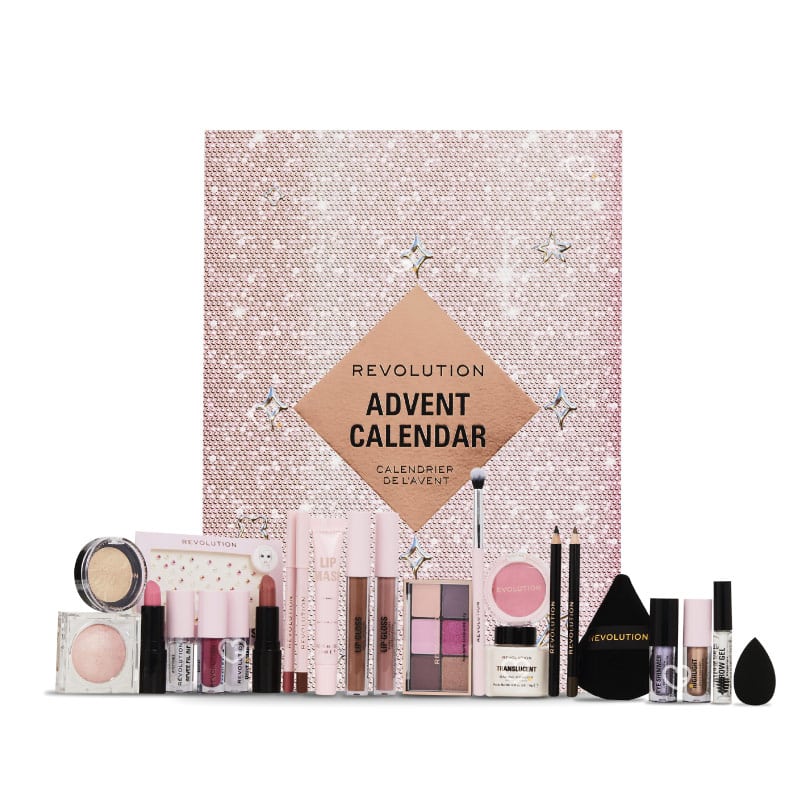 Calendrier de l'avent Revolution 2024 coffret Maquillage beauté