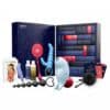 coffret erotique deluxe pour adulte calendrier de l'avent satisfyer 2024 contenant sextoys; bdsm; fouet; plug anal pour couple