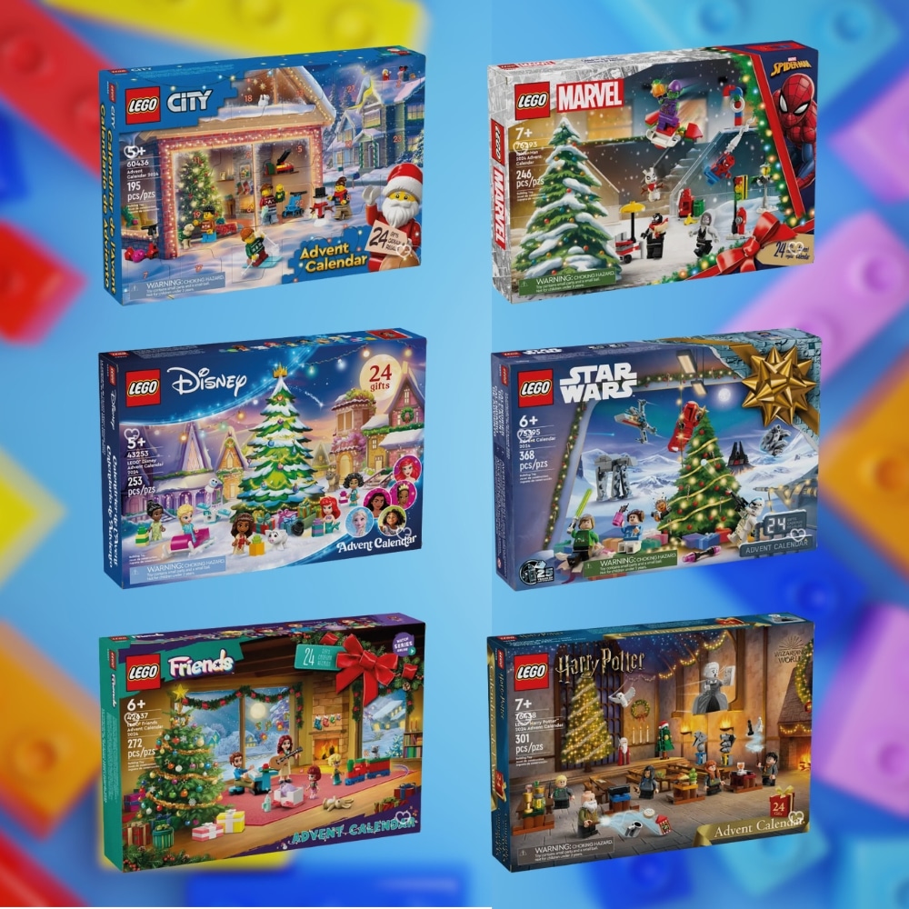 calendriers de l'avent lego 2024 : star wars; disney; city; Harry Potter ; marvel et Friends