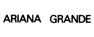logo calendrier de l'avent ariana grande