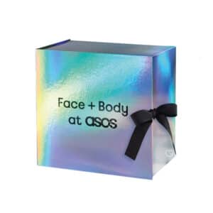 coffret beauté multimarque noir calendrier de l'avent asos 2024 visage et corps produits maquillage, soins visage et corps