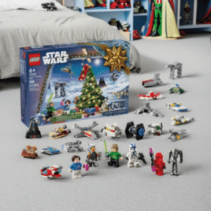 Calendrier de l'Avent Lego Star Wars 2024 (75395) avec 24 jours pour enfants avec figurines et accessoires de la saga