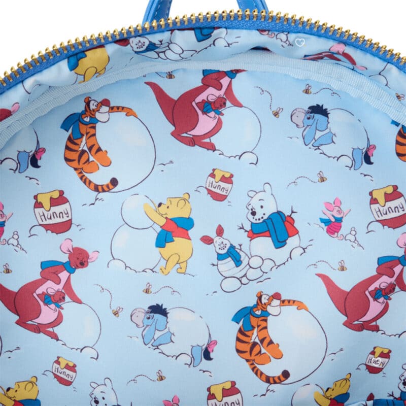 calendrier de l'avent disney winnie l'ourson 2024 sac à dos loungefly en édition limitée
