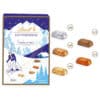 Calendrier de l'avent Les Pyréréens 2024 contenant 24 chocolats Recette Lindt au lait, noir, caramel..