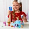 calendrier de l'avent littlest pet shop 2024 contenant des figurines animaux et acessoires