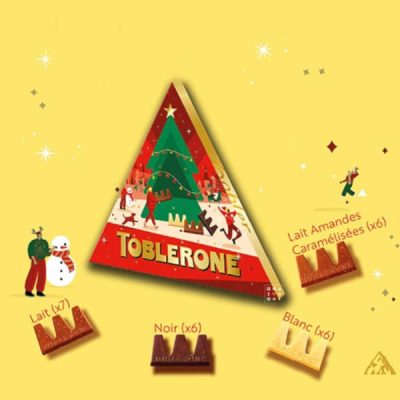 Calendrier de l'Avent Toblerone 2022 chocolat