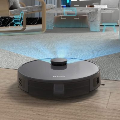 Robot Aspirateur Laveur 2 en 1 avec cartographie